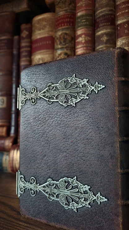 1880s Paroissien Romain | Floral Clasp