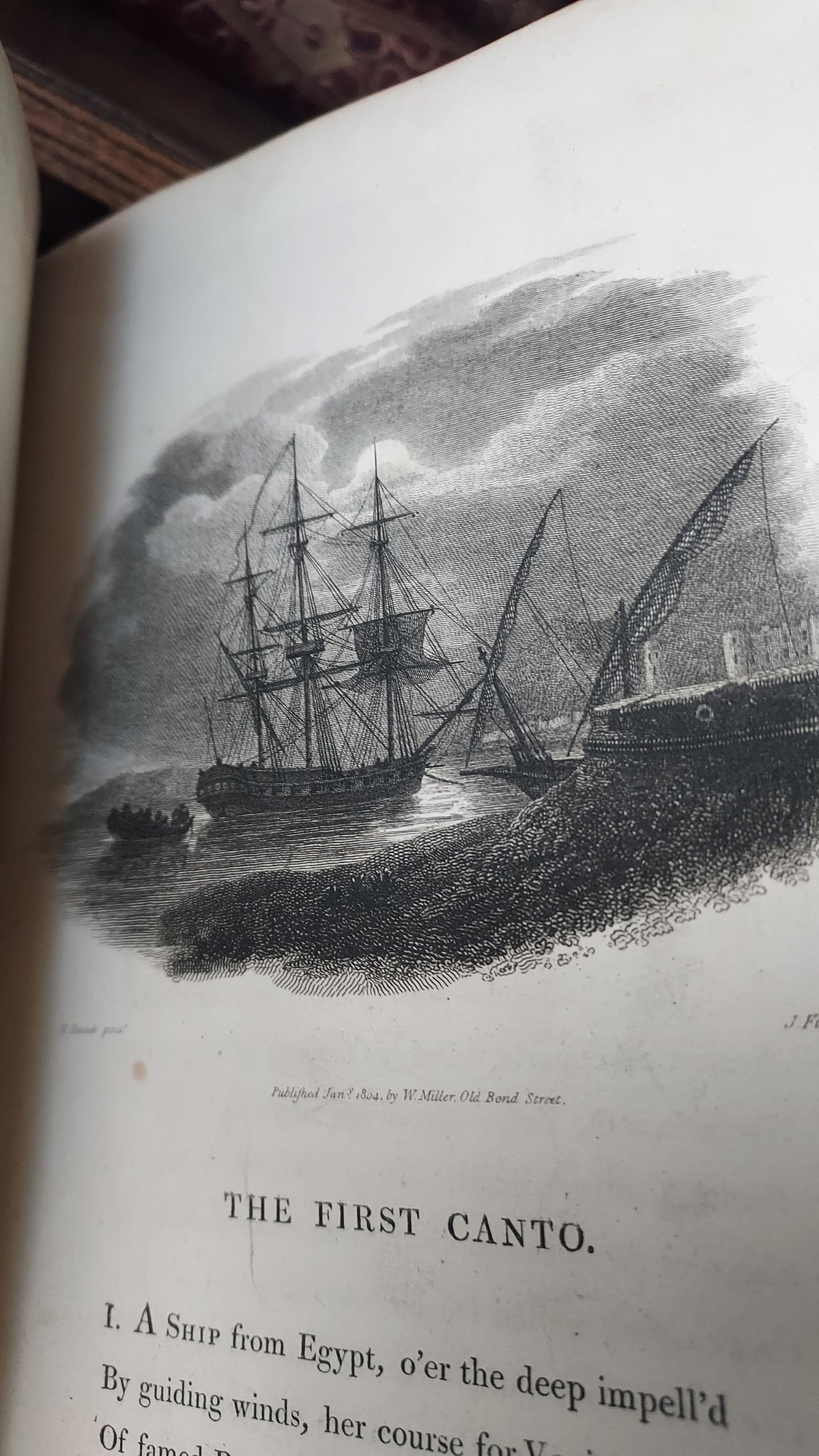1804 The Shipwreck: A Poem | Green Leather & Thistles