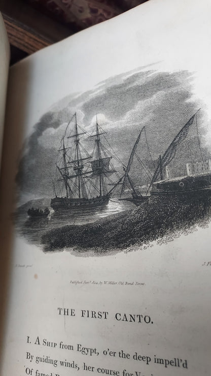 1804 The Shipwreck: A Poem | Green Leather & Thistles