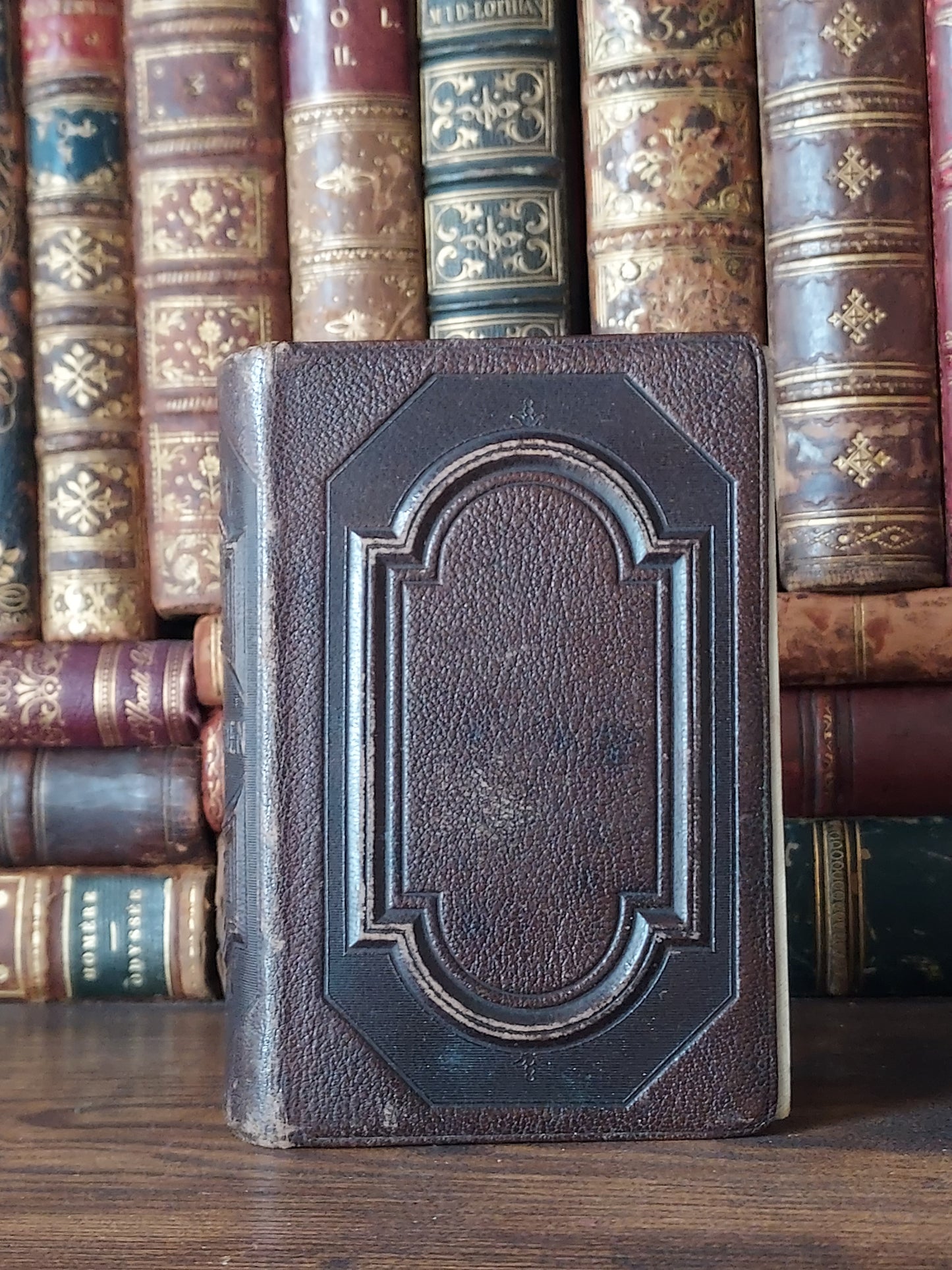 1866 Paroissien Romain | Red & Gold Ermine Edges