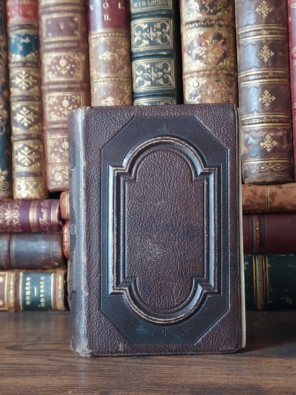 1866 Paroissien Romain | Red & Gold Ermine Edges