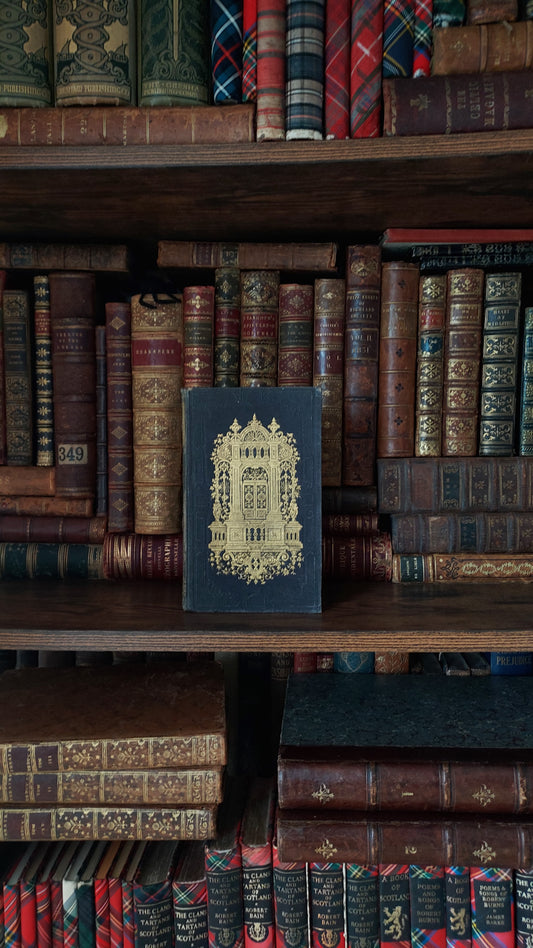 1848 Black and gold | Alfred Mame Black & Gold Cartonnage