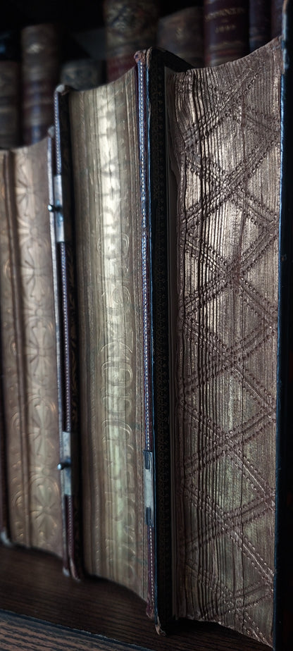 1887 Gruel Paroissien de la Renaissance | Latin Script Gauffered Edge