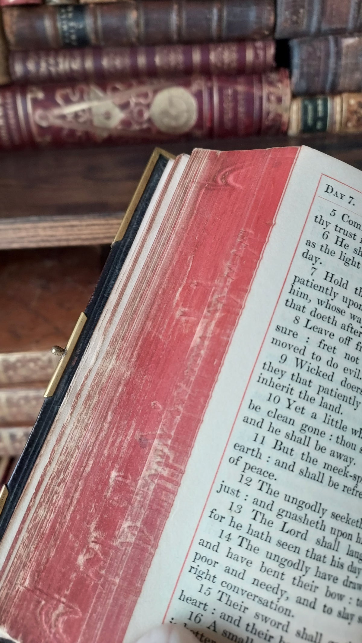 1846 Book of Common Prayer | Rare Gauffered Words and Metal Clasp