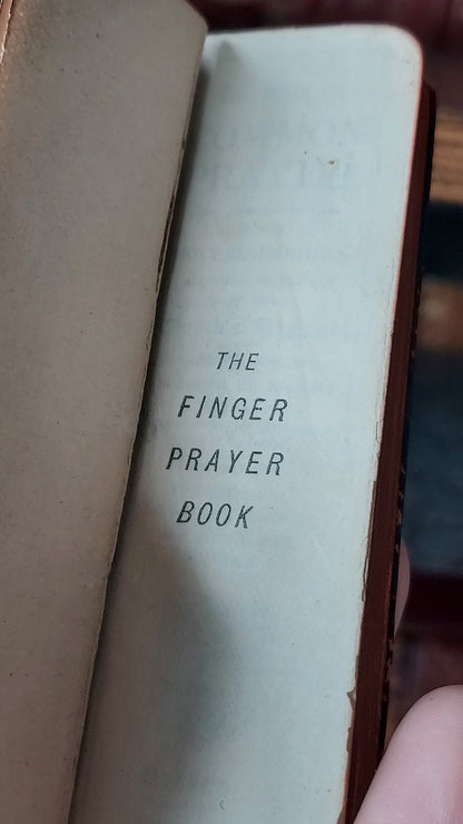1890s The Book of Common Prayer | Finger Bible
