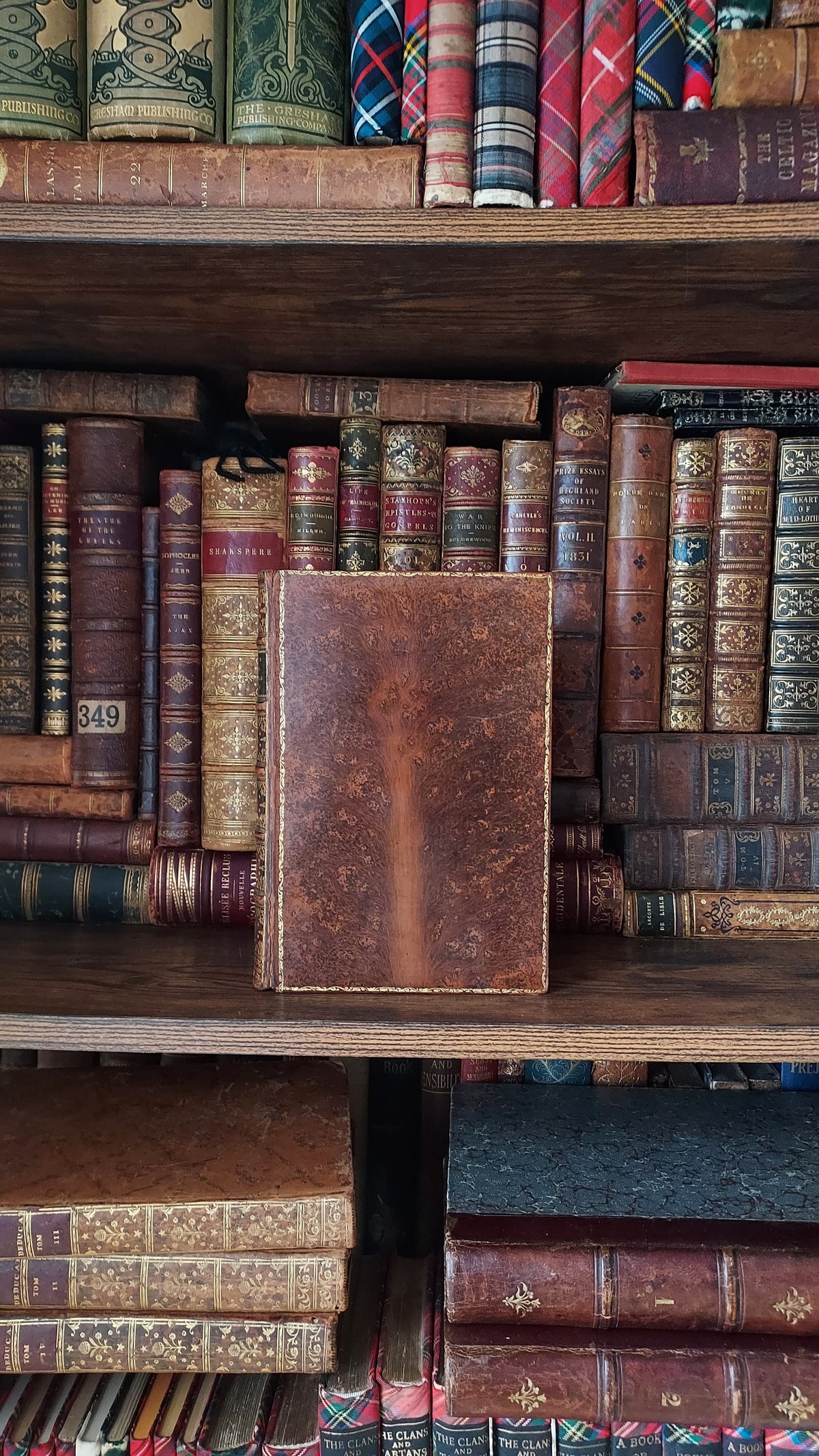 1882 Visits to Remarkable Places | Victorian Prize Binding
