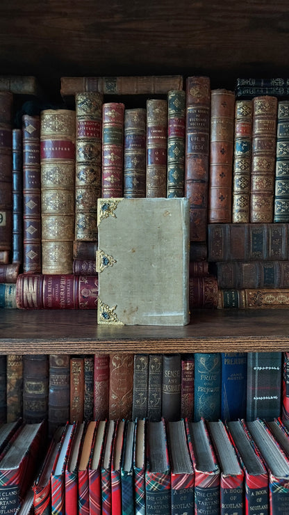 1850s Livre de Mariage | Velvet Wedding Missal w/Large Intricate Clasp