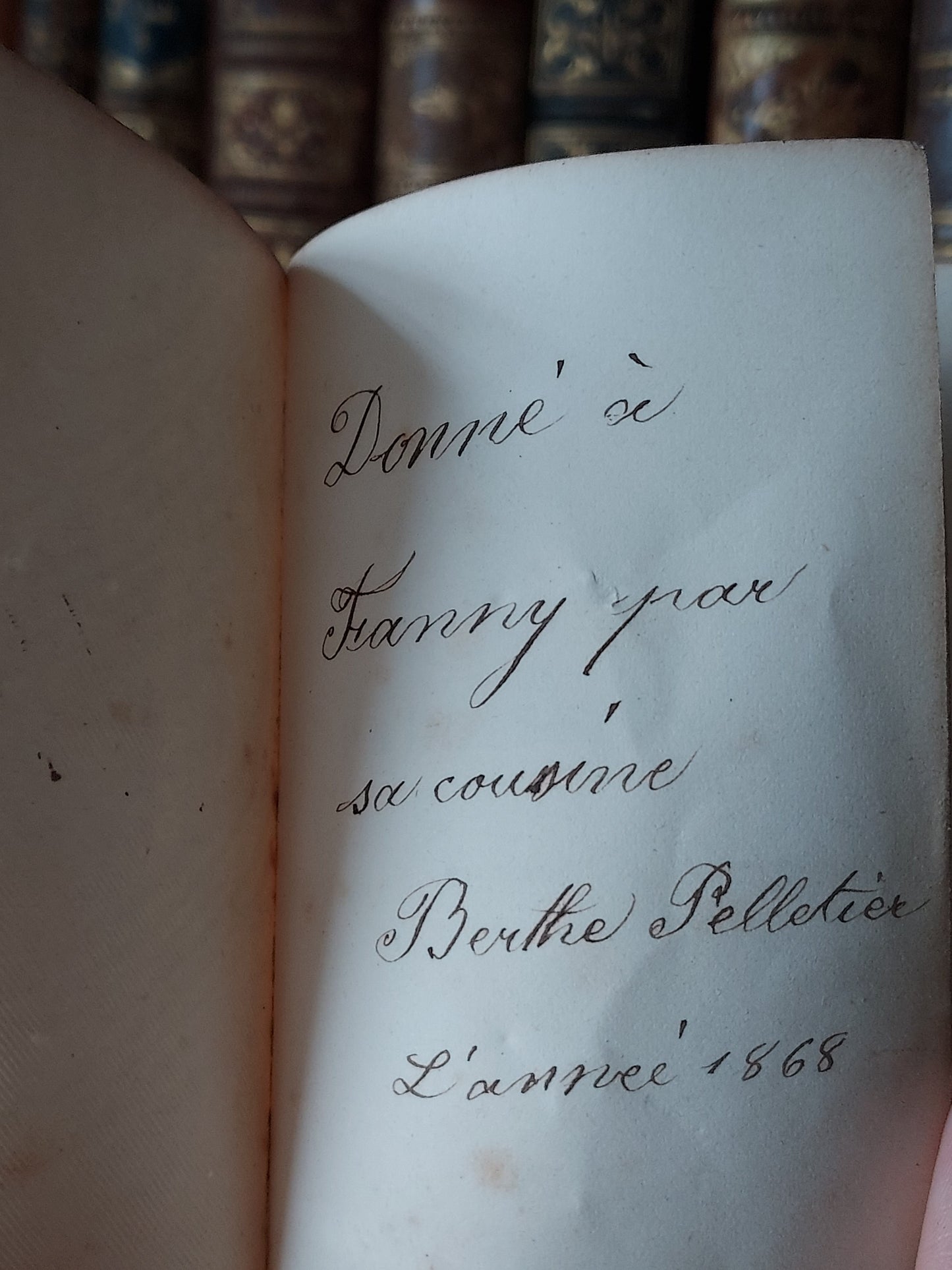 1866 Paroissien Romain | Red & Gold Ermine Edges